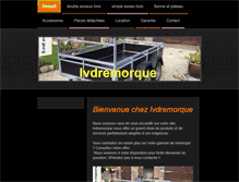 Tablet Screenshot of lvdremorque.com